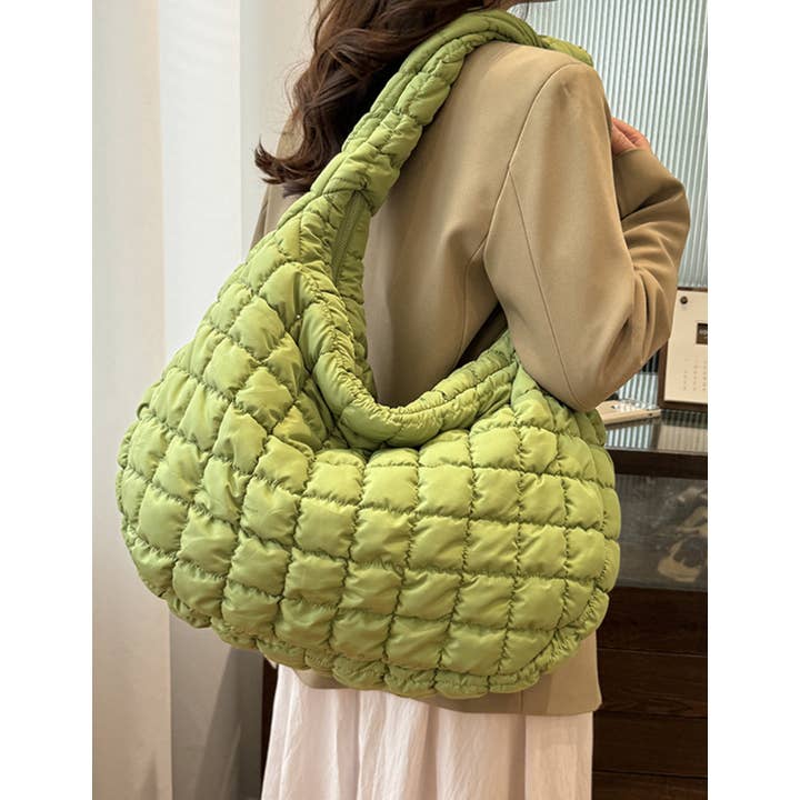 Sweetkama - Wholesale Tote Bag - Women's - Ladies Puffer Cloud Bag Tote Handbag Slouch Bag SKAB0104