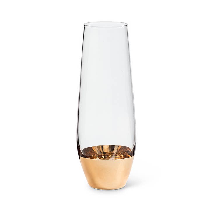 Wide Band Stemless Flute-6"H(9oz) for wholesale by Abbott