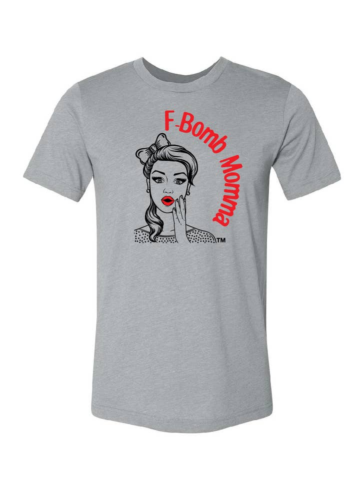 F-Bomb Momma – wholesale Screen printed t-shirt – Women′s – F-Bomb Momma T-Shirt