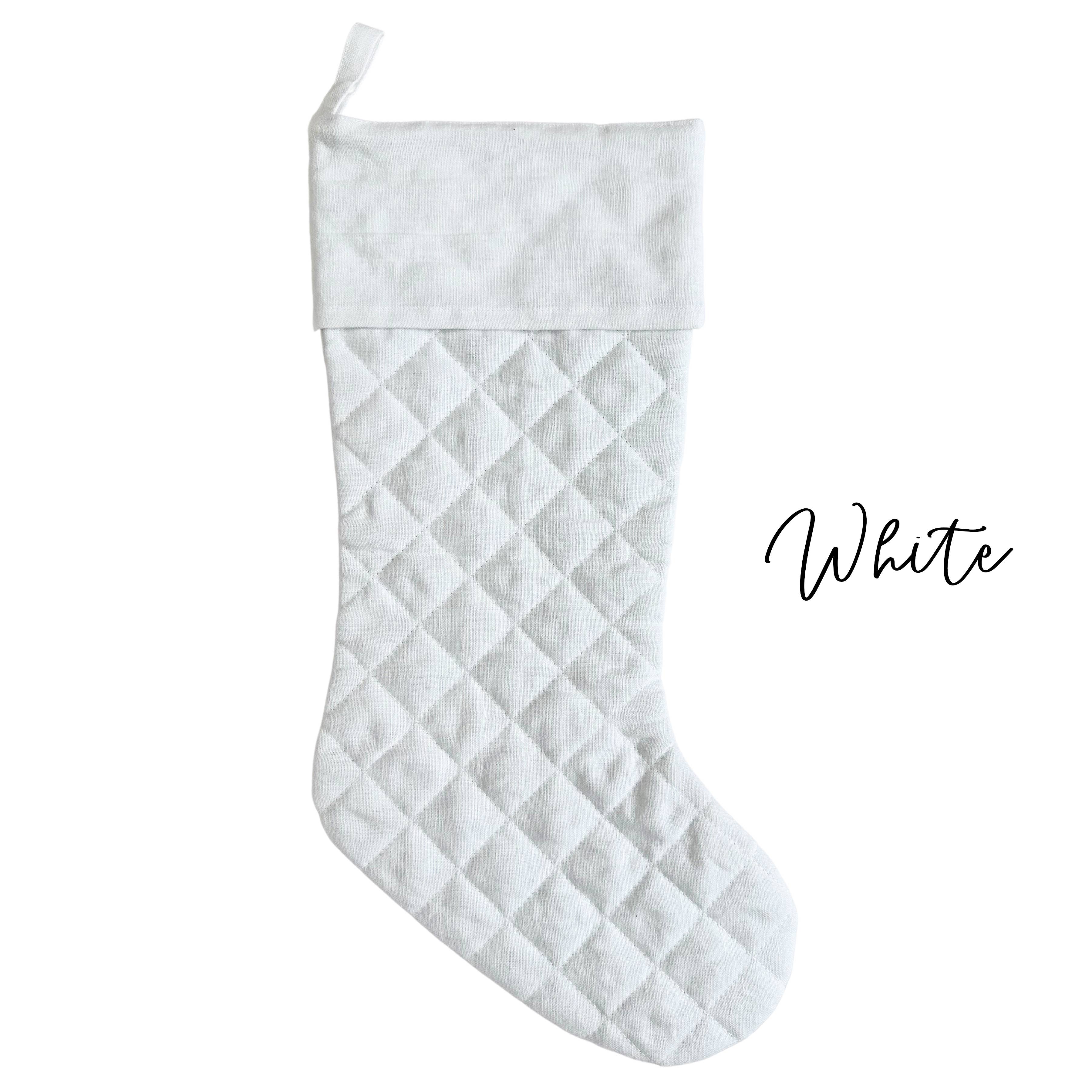 Porter Lane Home - Wholesale Holiday Stocking - Quilted Christmas Stockings0