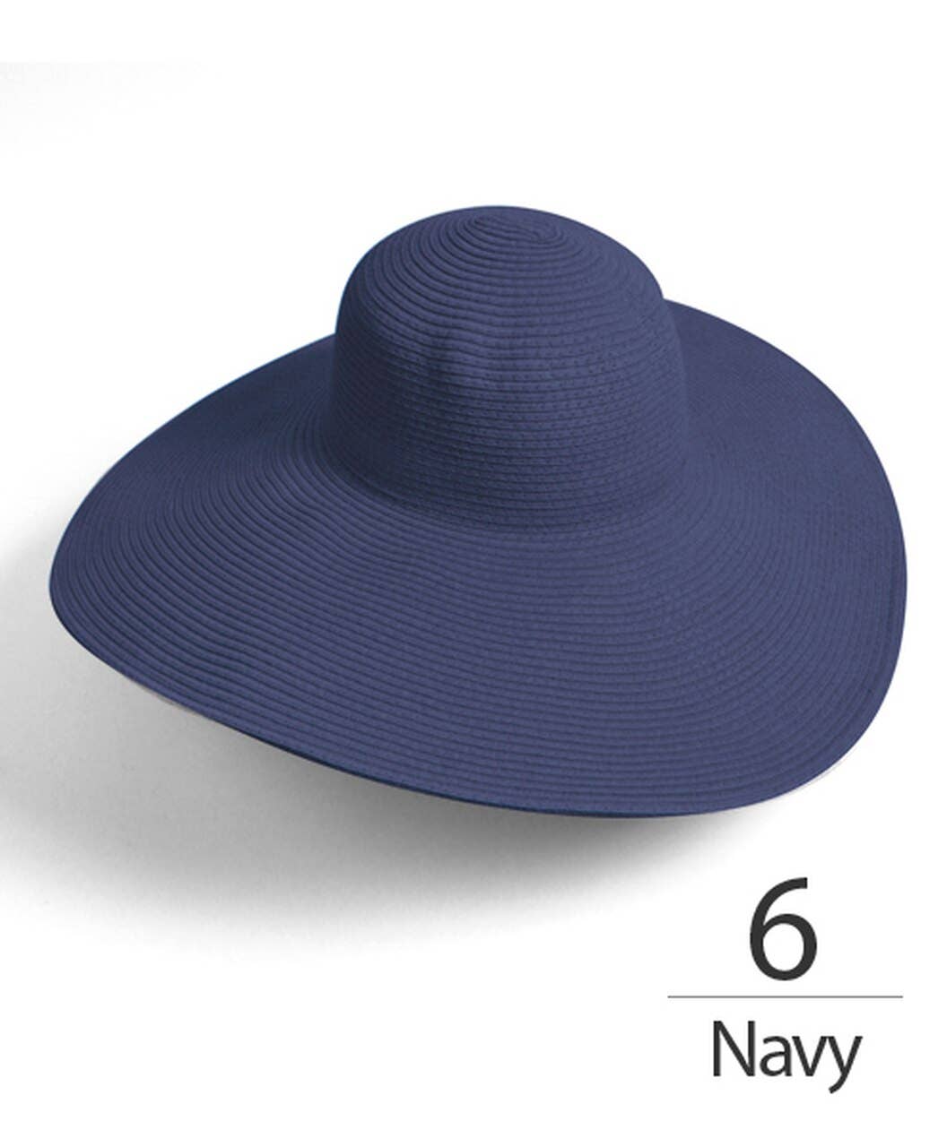 Selini New York - Wholesale Straw Hat - Women's - Women's 6" Brim Floppy Hat3