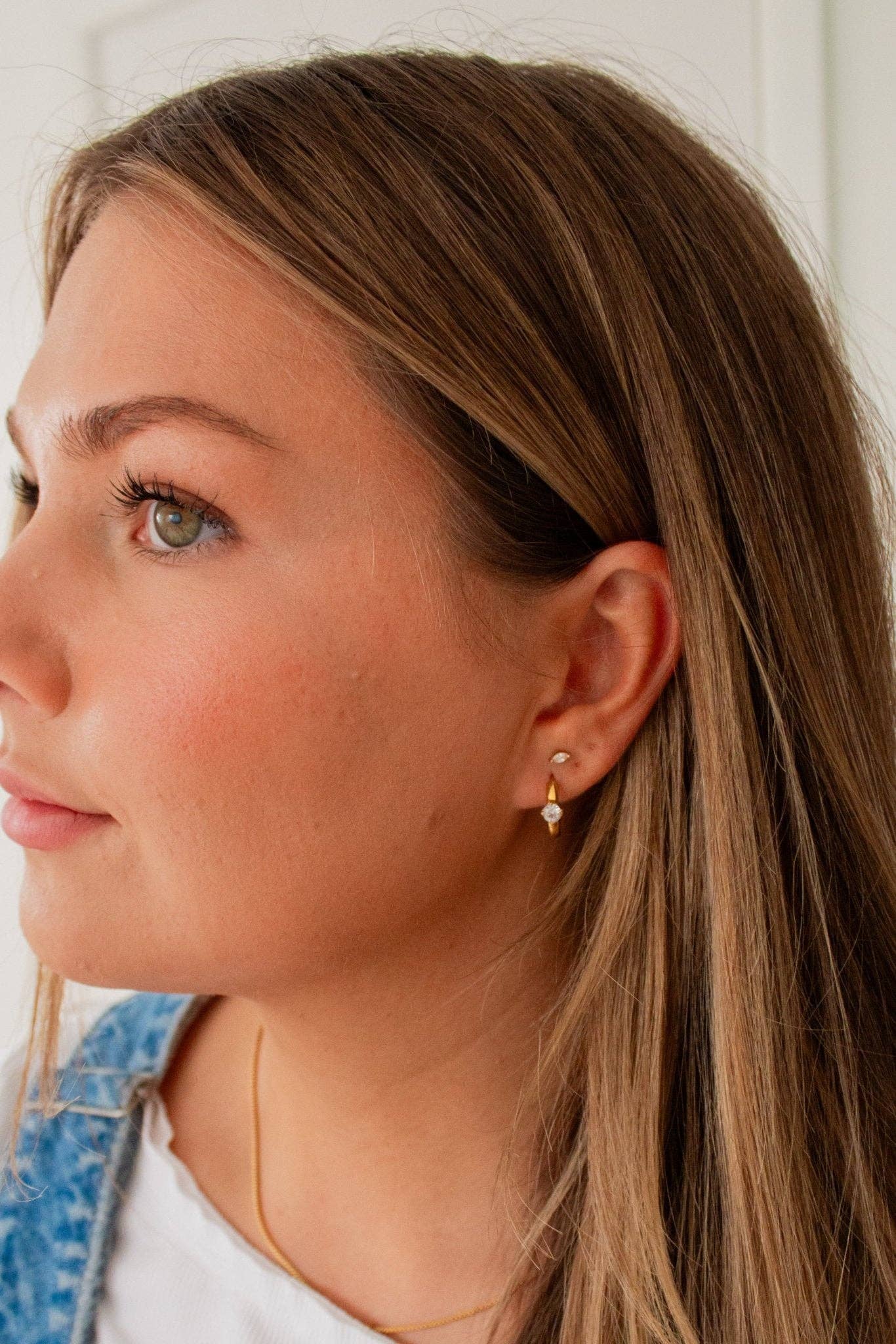 Shop Andi - Wholesale Hoop Earrings - Diamond Ring Hoop Earrings2