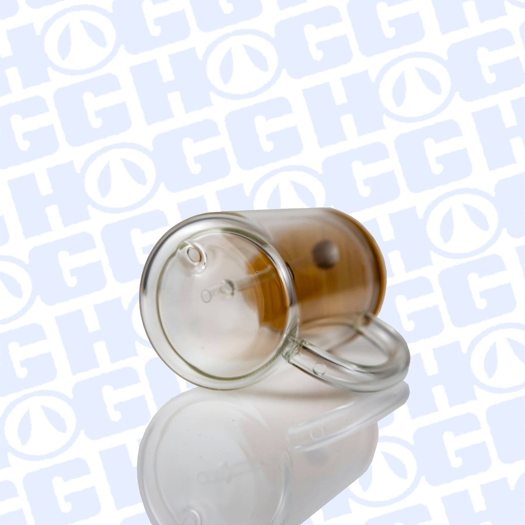 Hogg Outfitters - Wholesale Coffee Mug - 15oz SUBLIMATION GLITTER GLOBE GLASS COFFEE MUG5