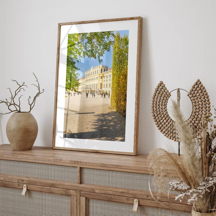 Natasha Riha Photography - Wholesale Photograph - Fall at Schonbrunn Palace | Fine Art Photography Print1
