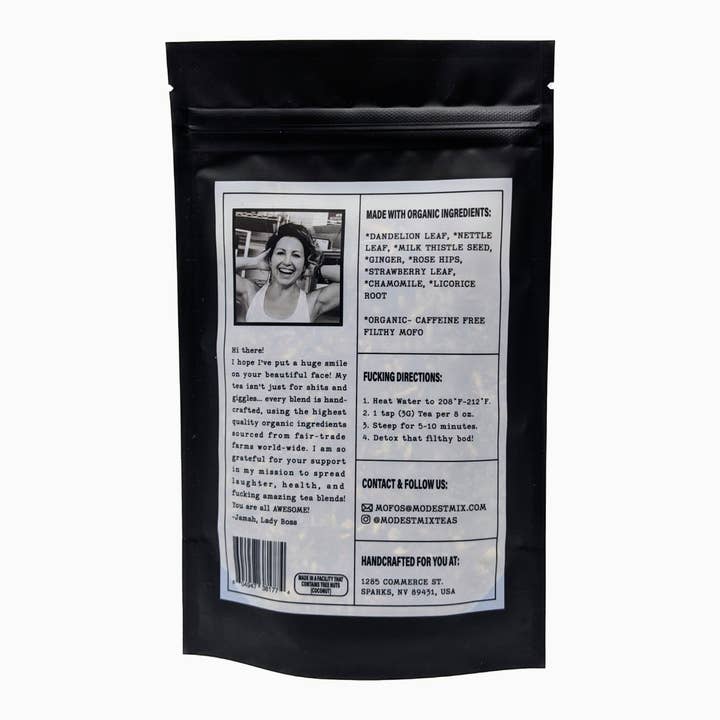 ModestMix Teas - Wholesale Loose tea - Filthy Mofo - 5-Pack/2oz Bags1