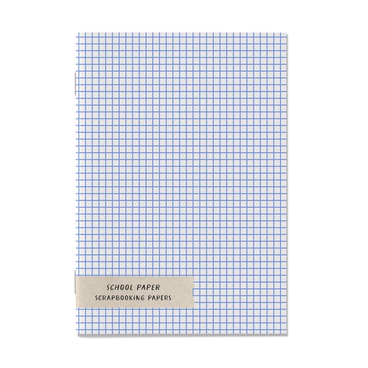 Schulpapier • Scrapbooking-Papierheft für den Großhandel von Sadie's Stickers