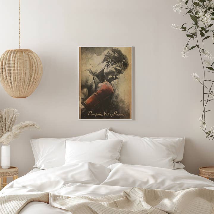 GTA ART - Wholesale Art Print - Wall art Pain Fades Victory Remains10