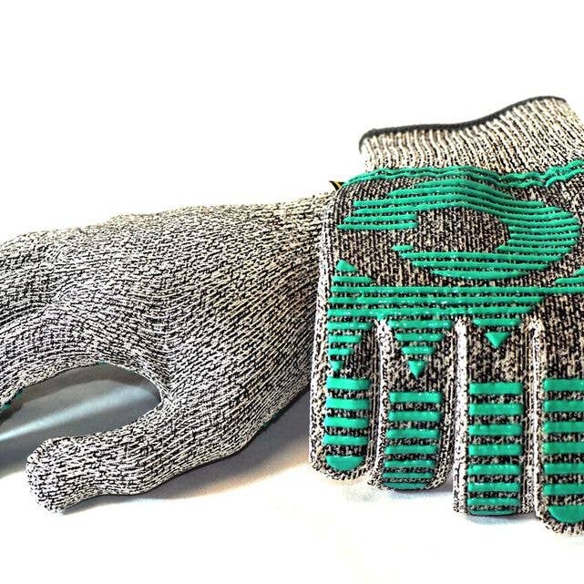 G & F Products - Wholesale Gloves - Unisex - Cut Resistant Gloves With Anti Slip Silicone Blocks, 1 pair