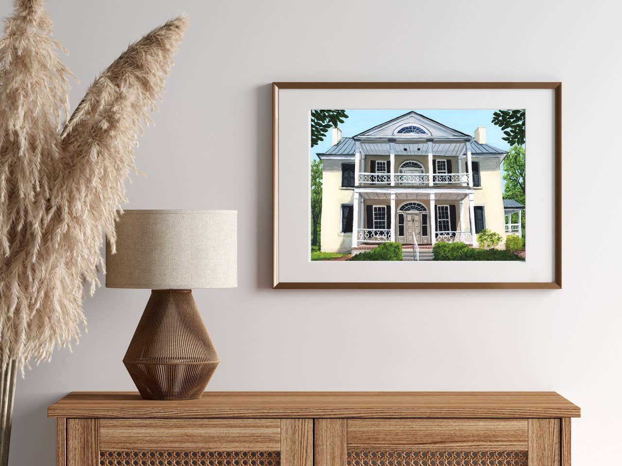 Kristin Holzer Art - Wholesale Art Print - Rose Hill Plantation State Historic Site Fine Art Print3