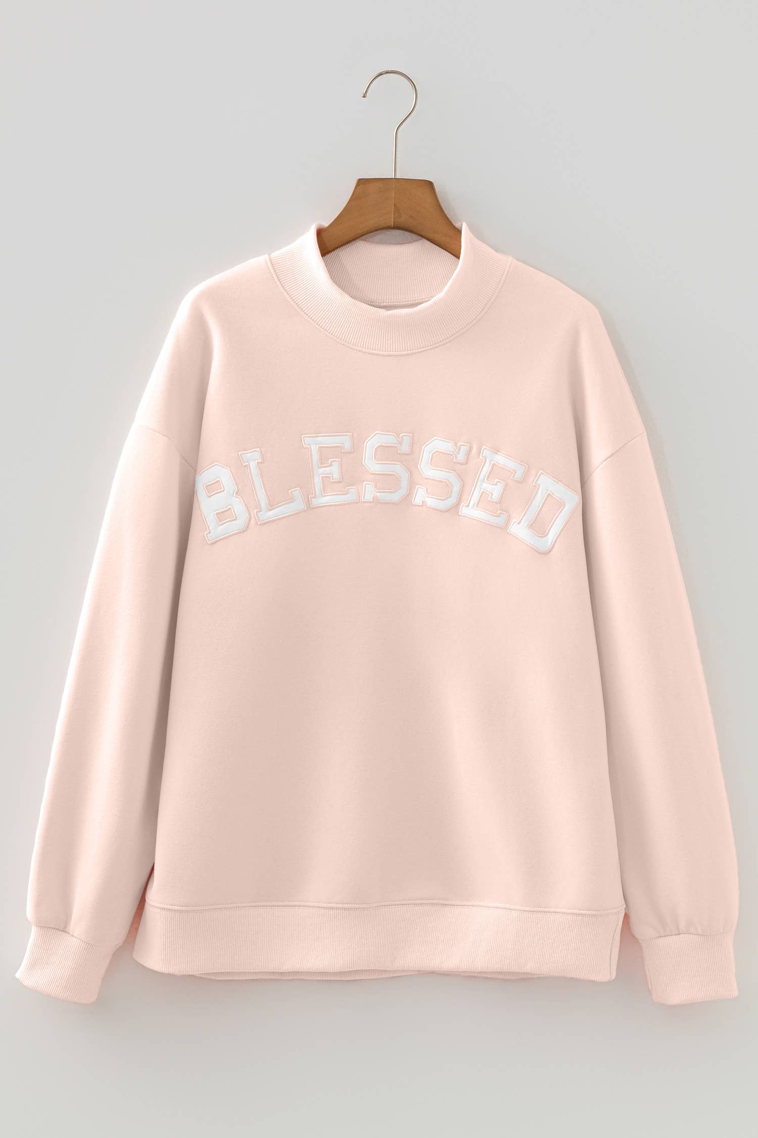 66DISCO - Vente Sweat-shirt – femme - Sweatshirt bénie brodée à col montant taille plus 66 (S-4X)14