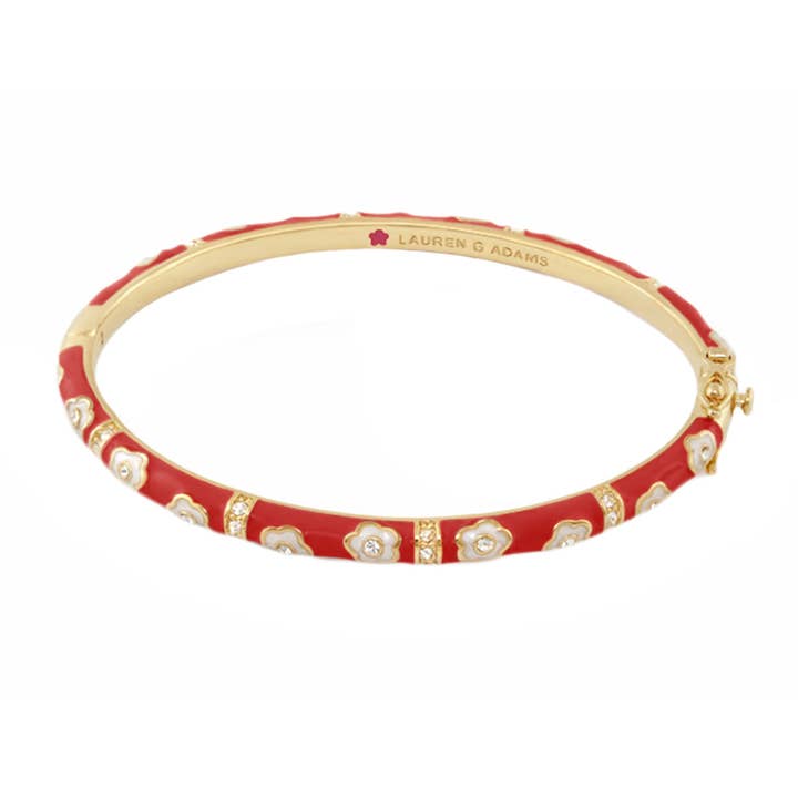 Daisy Love Stackable Bangle for wholesale by Lauren G Adams