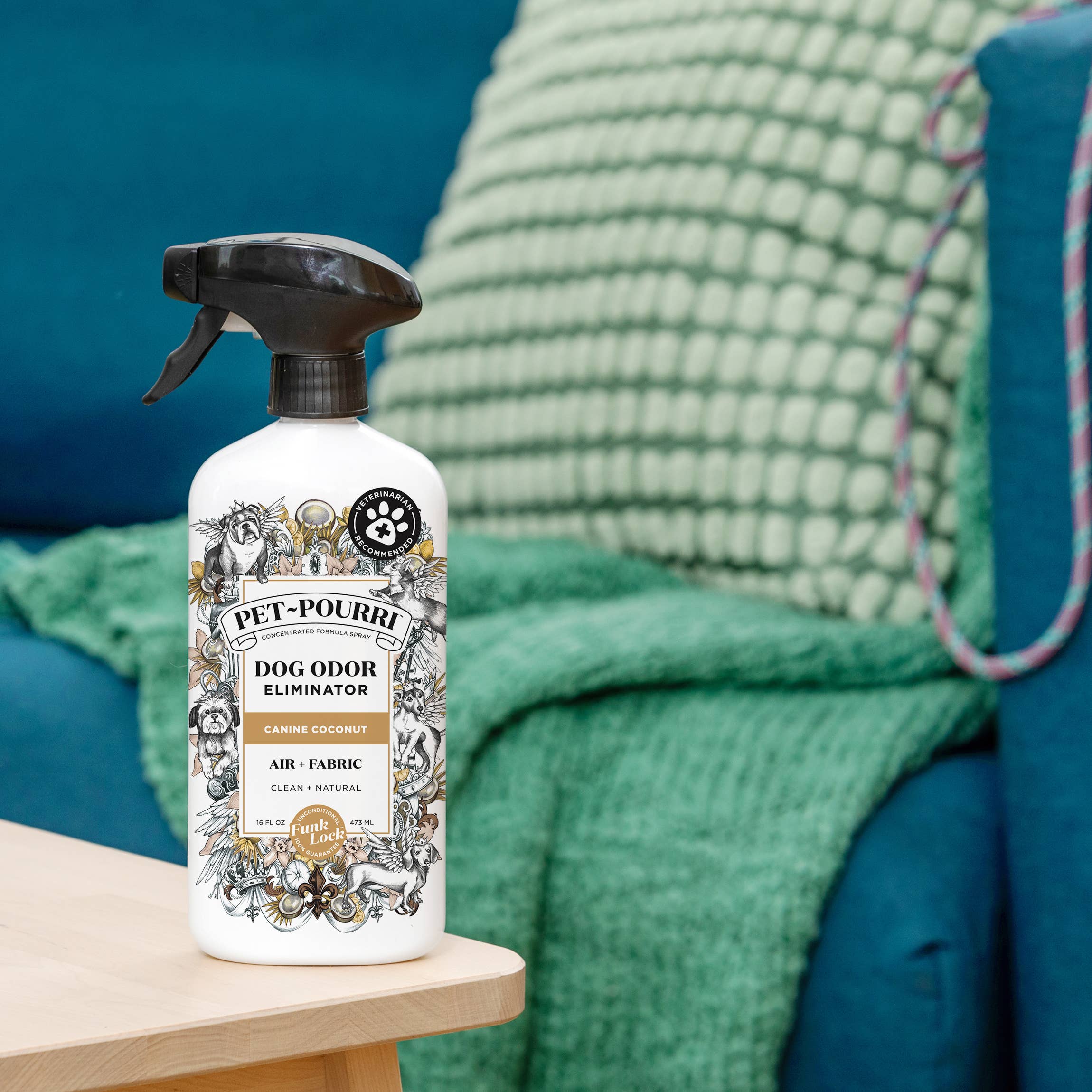 ~Pourri - Wholesale Pet Deodorizing Spray - Pet~Pourri Dog Canine Coconut Air + Fabric Odor Refresher4