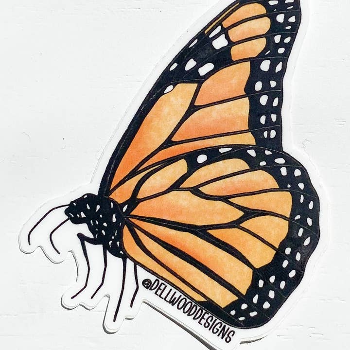 Dellwood Designs - Wholesale Sticker - Butterfly Sticker