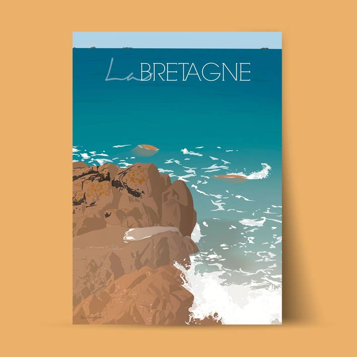Zeigt die Bretagne - Der Schaum für den Großhandel von Ma Plume Colorée
