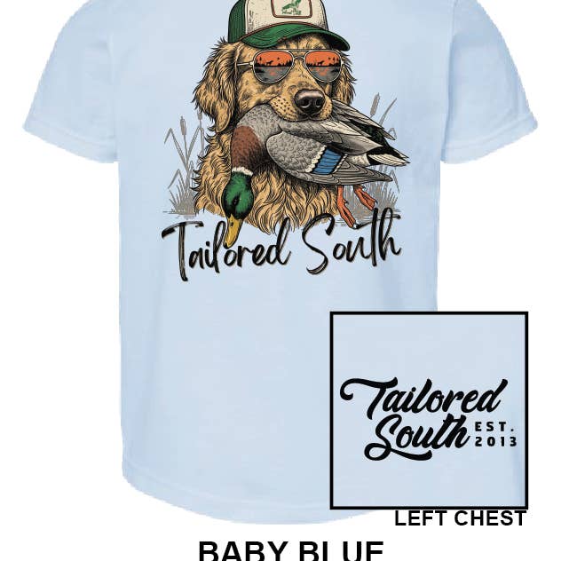 TS028Y - Youth Lab Duck Head - Baby Blue for wholesale by Tailored South Hat Co.