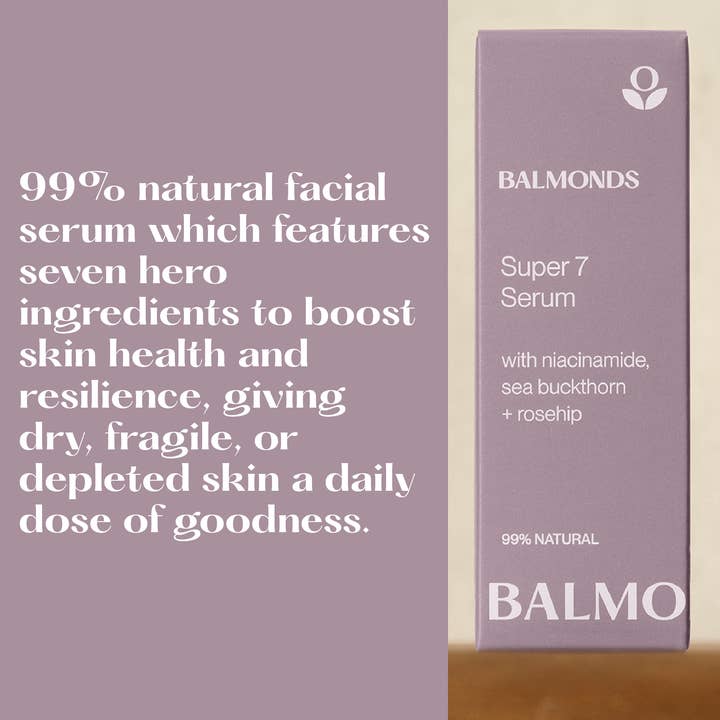 Balmonds Skincare Ltd – Engroshandel Ansigtsserum – Naturligt Beroligende Serum til Sensitiv Hud | 99% Naturlig