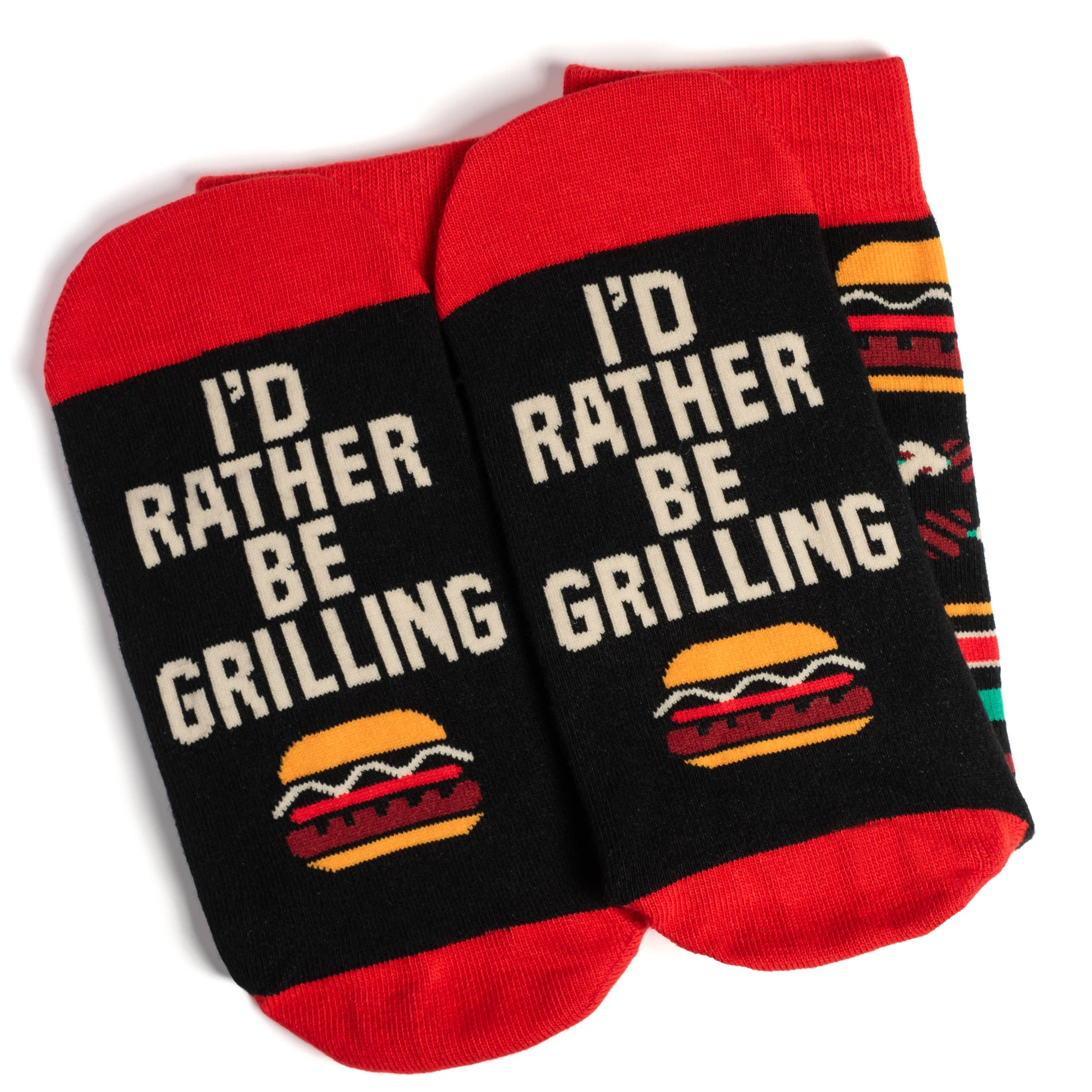 Lavley - Wholesale Socks - Unisex - I'd Rather Be Grilling Socks5