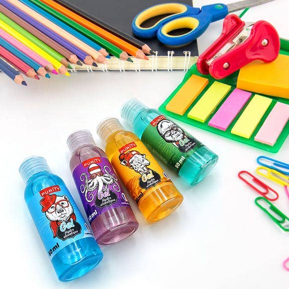 Purity - Wholesale Hand Sanitizer - Mini bottle of 100ml “Giraffe” - Hydroalcoholic gel2