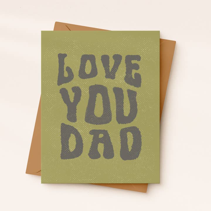 Tarjeta Te Quiero Papá | Tarjeta de Cumpleaños para Papá | Tarjeta para Papá Genial para venta al por mayor de Daydream Prints