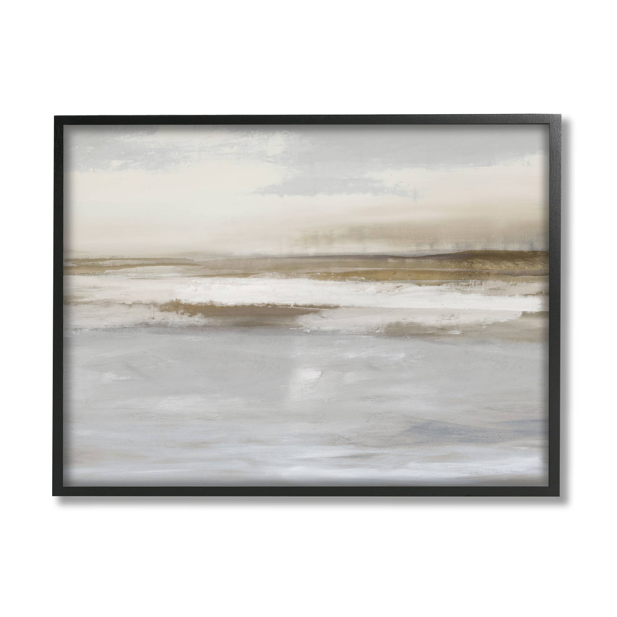 Stupell Industries – wholesale Art print – Cloudy Abstract Landscape Framed1