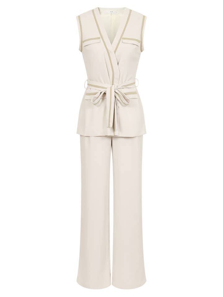 Ensemble gilet sans manches avec pantalon pour la vente par RIVIR