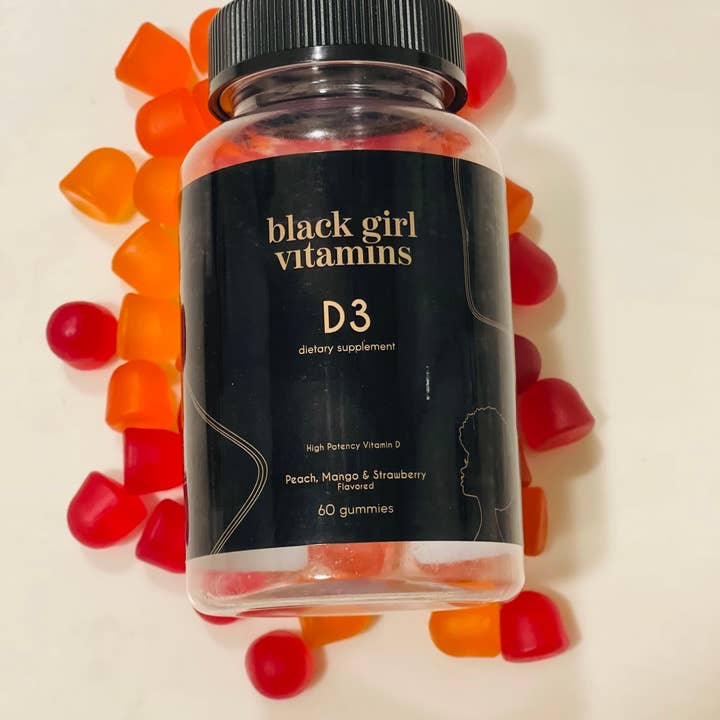 BGV Vitamin D3
 for wholesale by Black Girl Vitamins