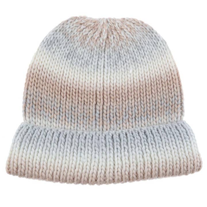 Ellen Tracy - Wholesale Beanie - Women's - Ombre Knit Beanie and Scarf Set