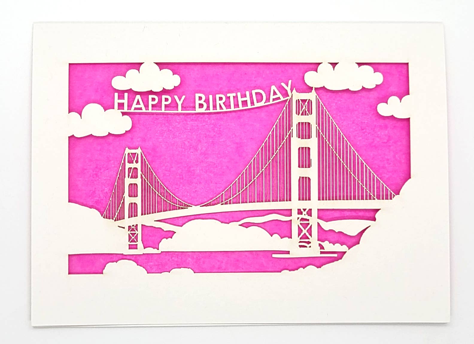 two hermanas - Wholesale Birthday Card - Happy Birthday - Golden Gate Bridge Birthday Card1