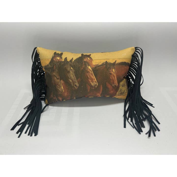 Pillow Horse Herd for wholesale by Red Dirt Ranch Clothing Company