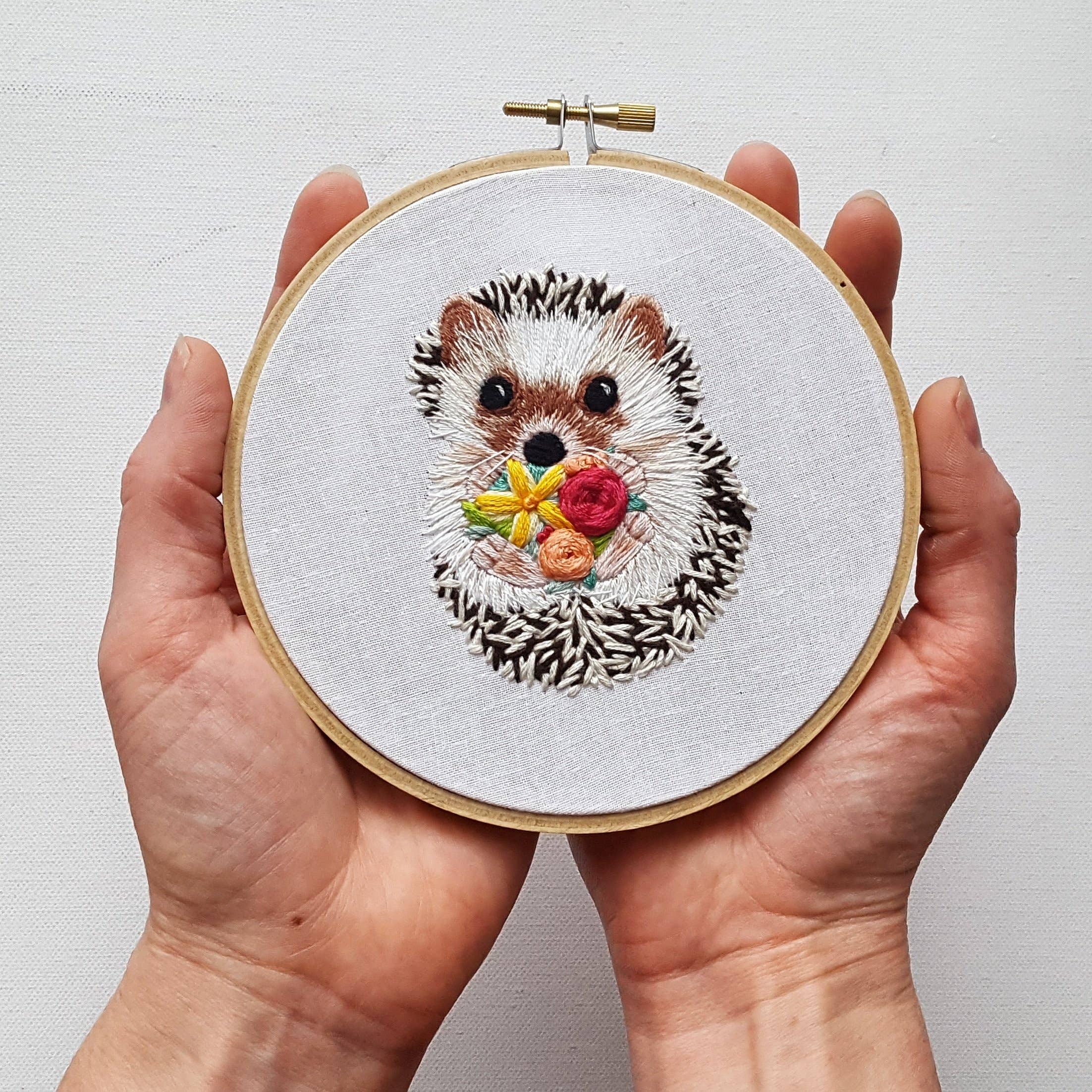 Circle wood needle minder — Flourishing Fibers - Embroidery & Notions Like  No Other