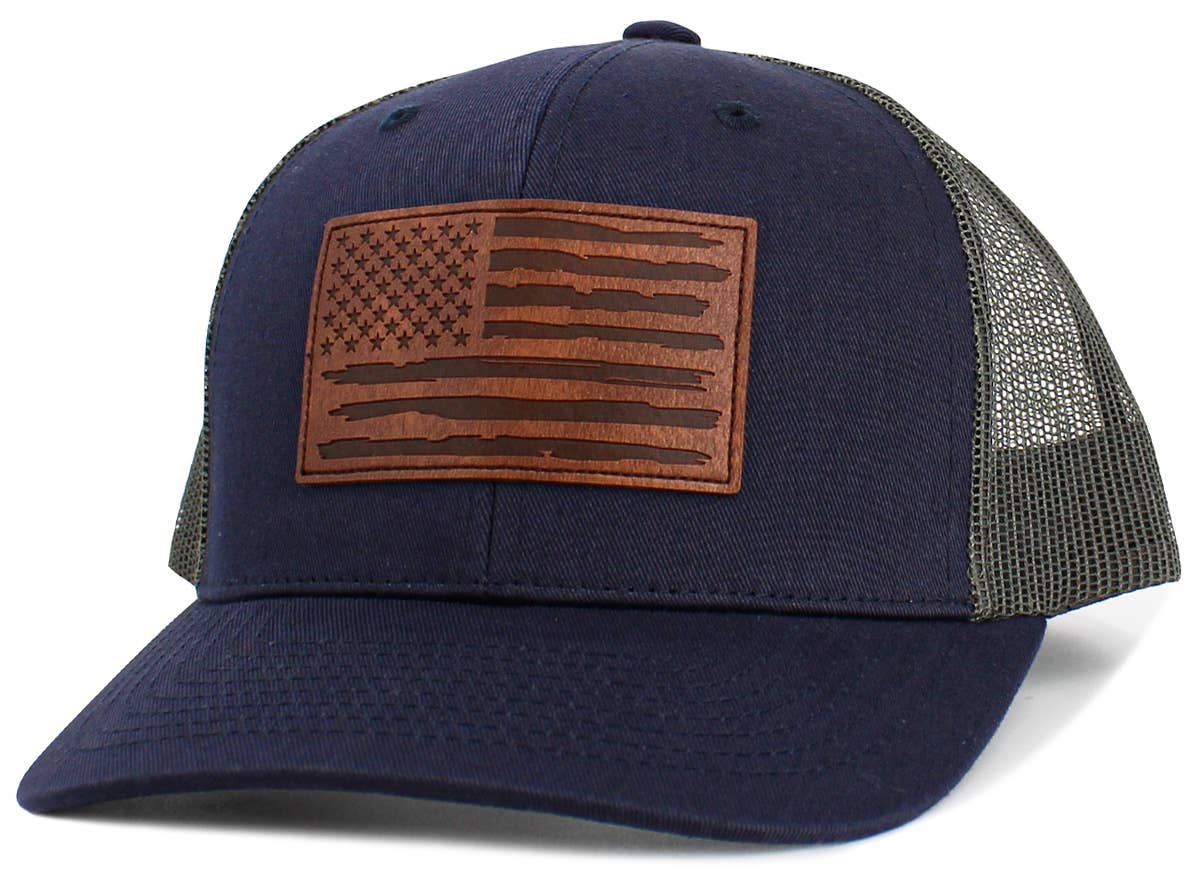 KBETHOS - Wholesale Trucker Hat - Unisex - Flag Patch Mesh Ballcap2