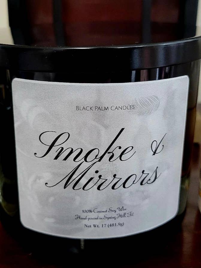 Smoke & Mirrors for wholesale by Black Palm Candles