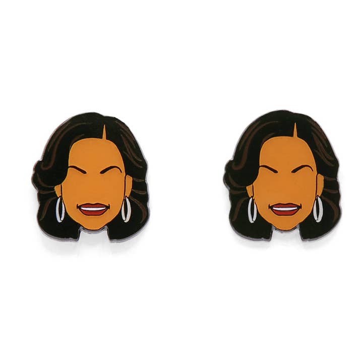 Orecchini ispirati a Michelle Obama per la vendita all'ingrosso da parte di Makin' It Hers