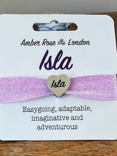 Bracelet à paillettes et bandeau personnalisés Isla pour la vente par Gifted Wholesale Ltd