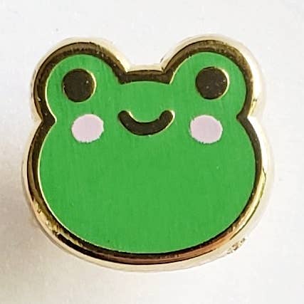 Froggy enamel mini pin for wholesale by These Things