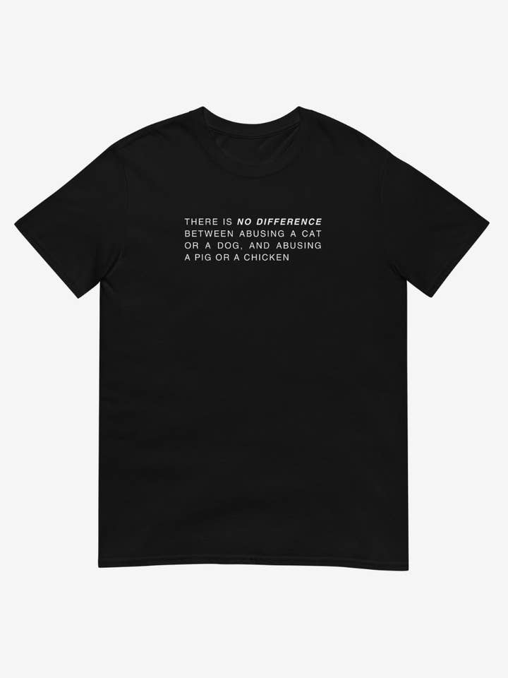 T-shirt unisex There Is No Difference per la vendita all'ingrosso da parte di Plant Babes