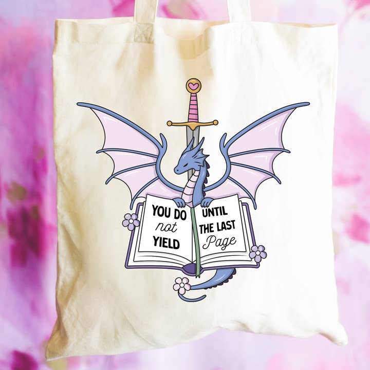 Bücherliebhaber-Leinwandtasche | Geschenk aus der Liebesroman-Buchhandlung | Weihnachten für den Großhandel von Literari Goods, Co | Book Themed Candles + Gifts