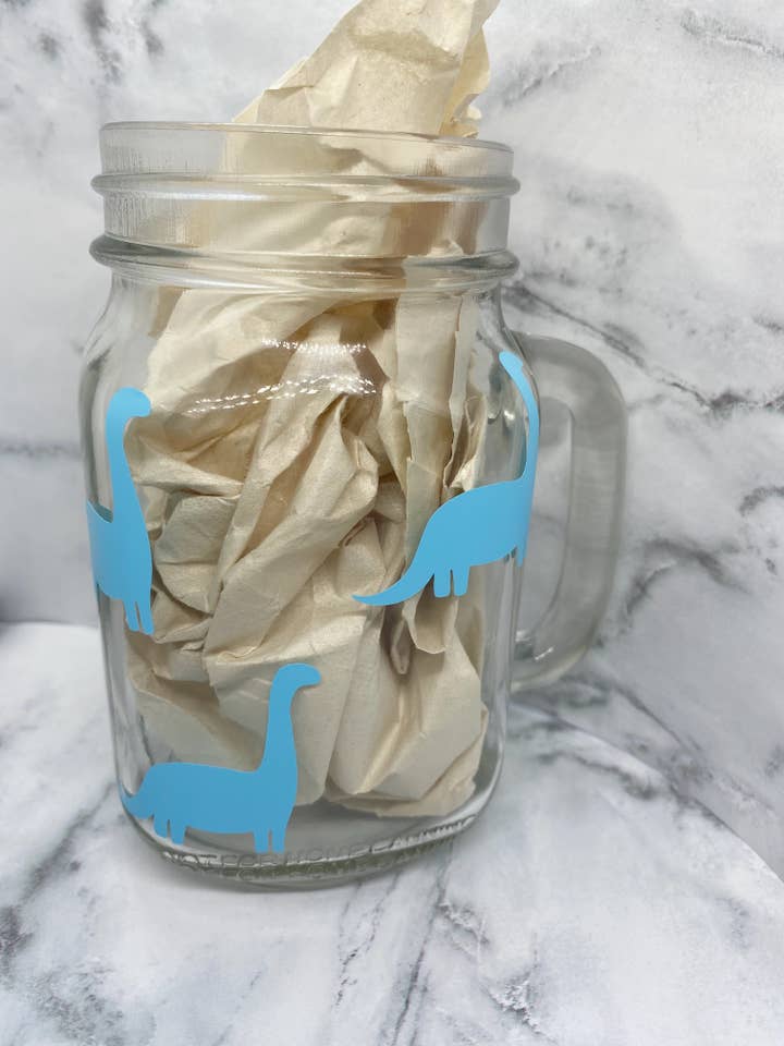 Dinosaur Glass Mug for wholesale by aroundloveco.