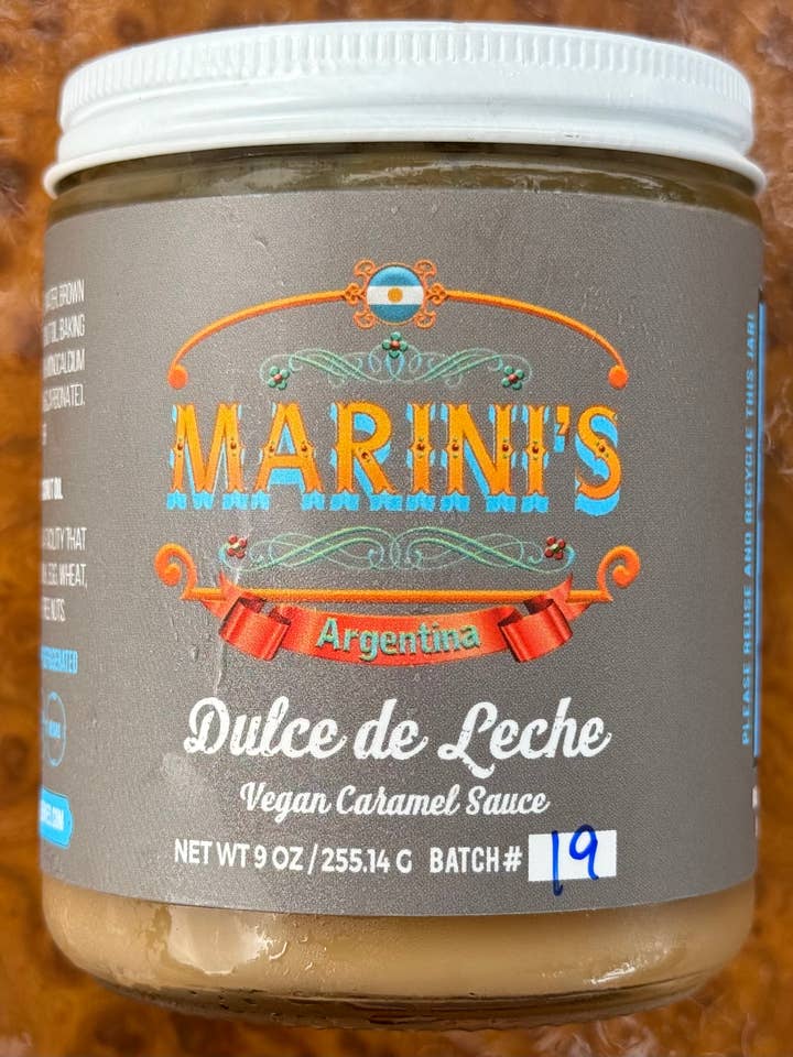 Vegan Dulce de Leche for wholesale by Marini's Conserves
