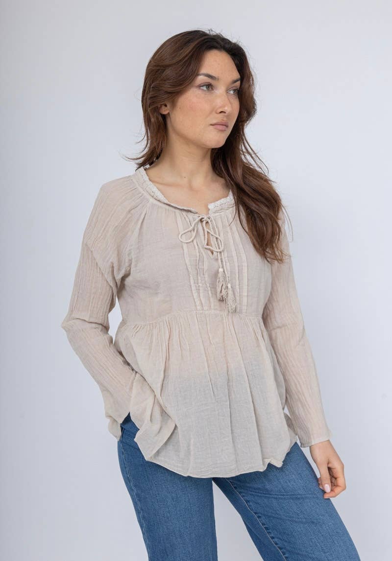 LINEN & COTTON HOUSE - Wholesale Blouse - Women's - 10074 SPRINT SUMMER CLOTHING COTTON BLOUSE21