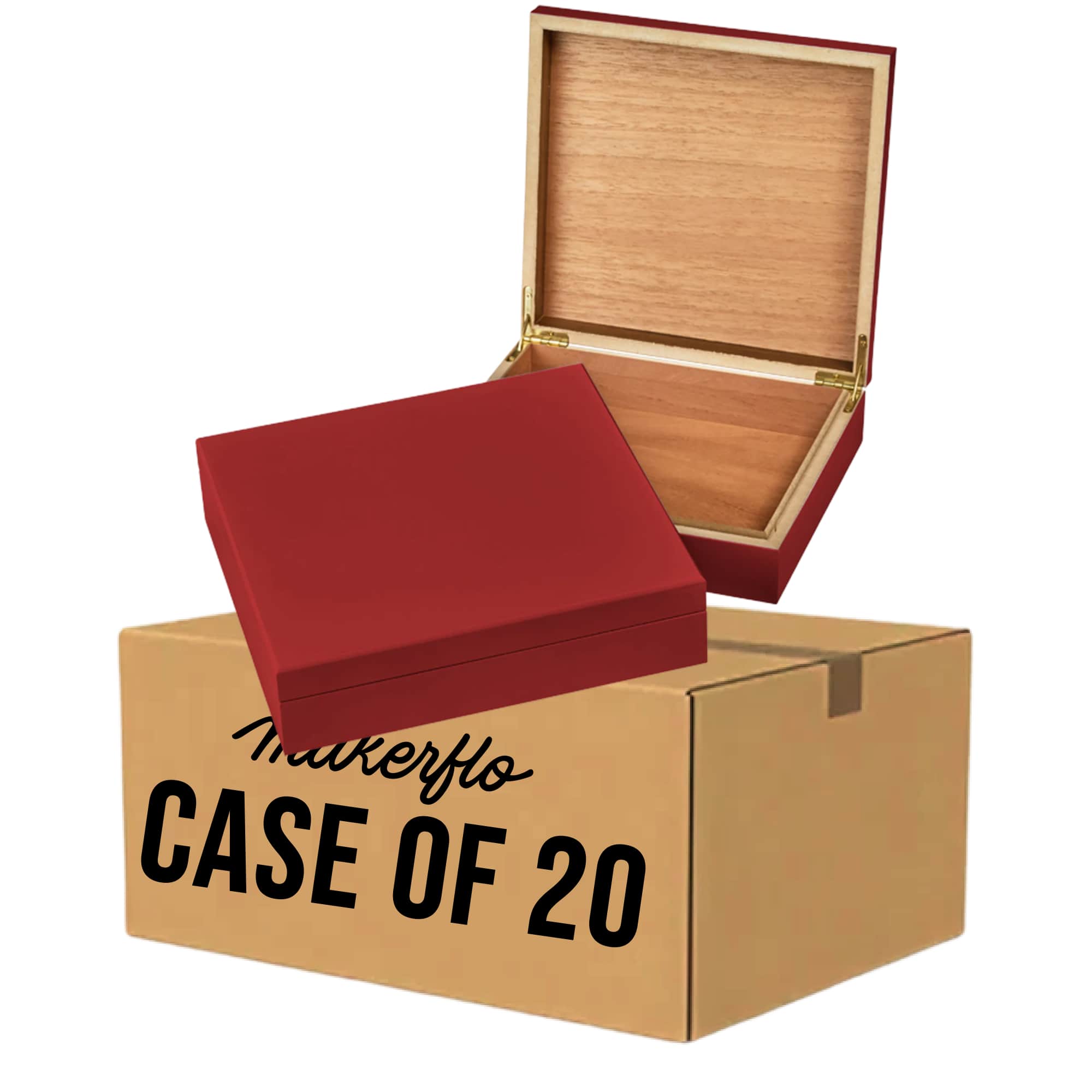MakerFlo - Wholesale Decorative Box - Valet Box with Cedar Lining - Medium27