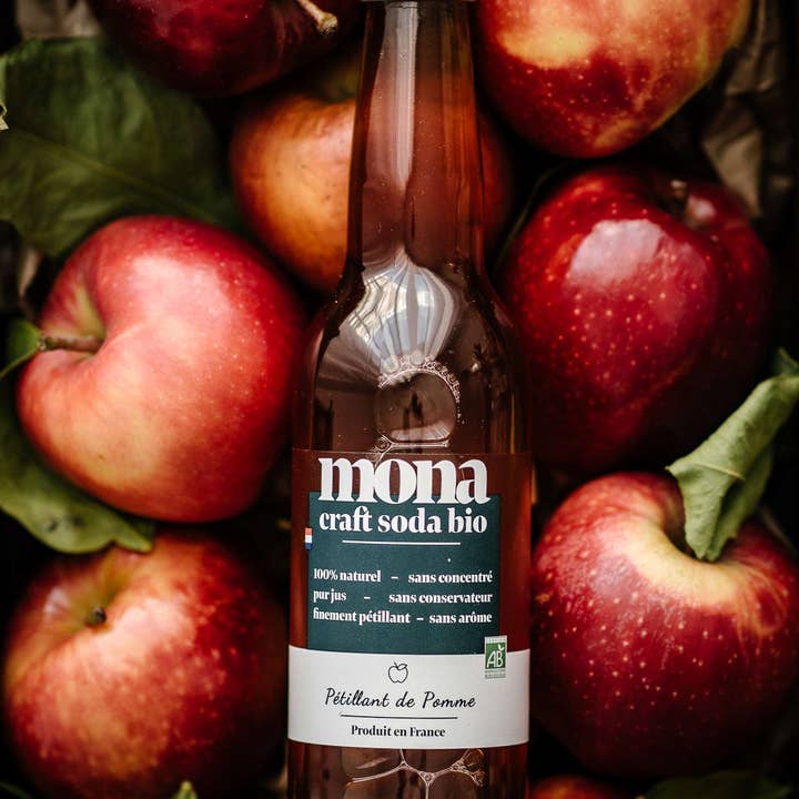 Appie - Wholesale Soda/Carbonated Drink - Craft soda MONA - Organic Sparkling Apple (33cl)1
