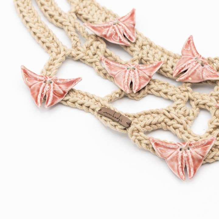 Mhodzi | Seeds of the soul - Wholesale Choker/Collar - Butterfly Emperor Choker2