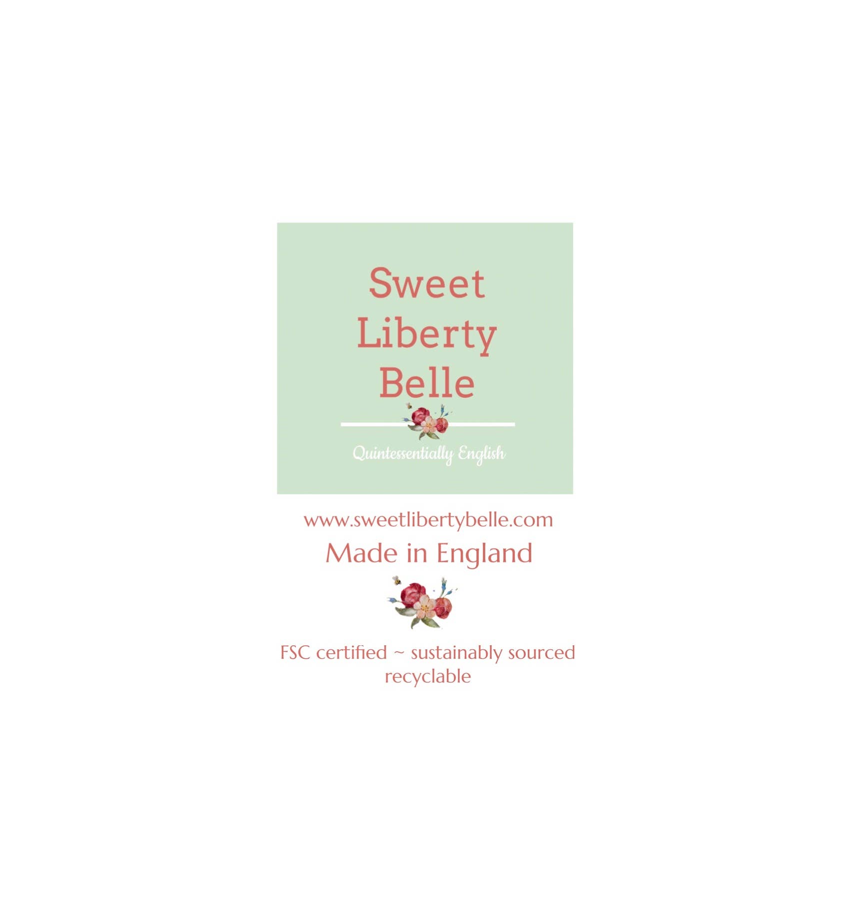 Sweet Liberty Belle - Wholesale Everyday Greeting Card - Blue Tit Greeting Card - Print of felt artwork3