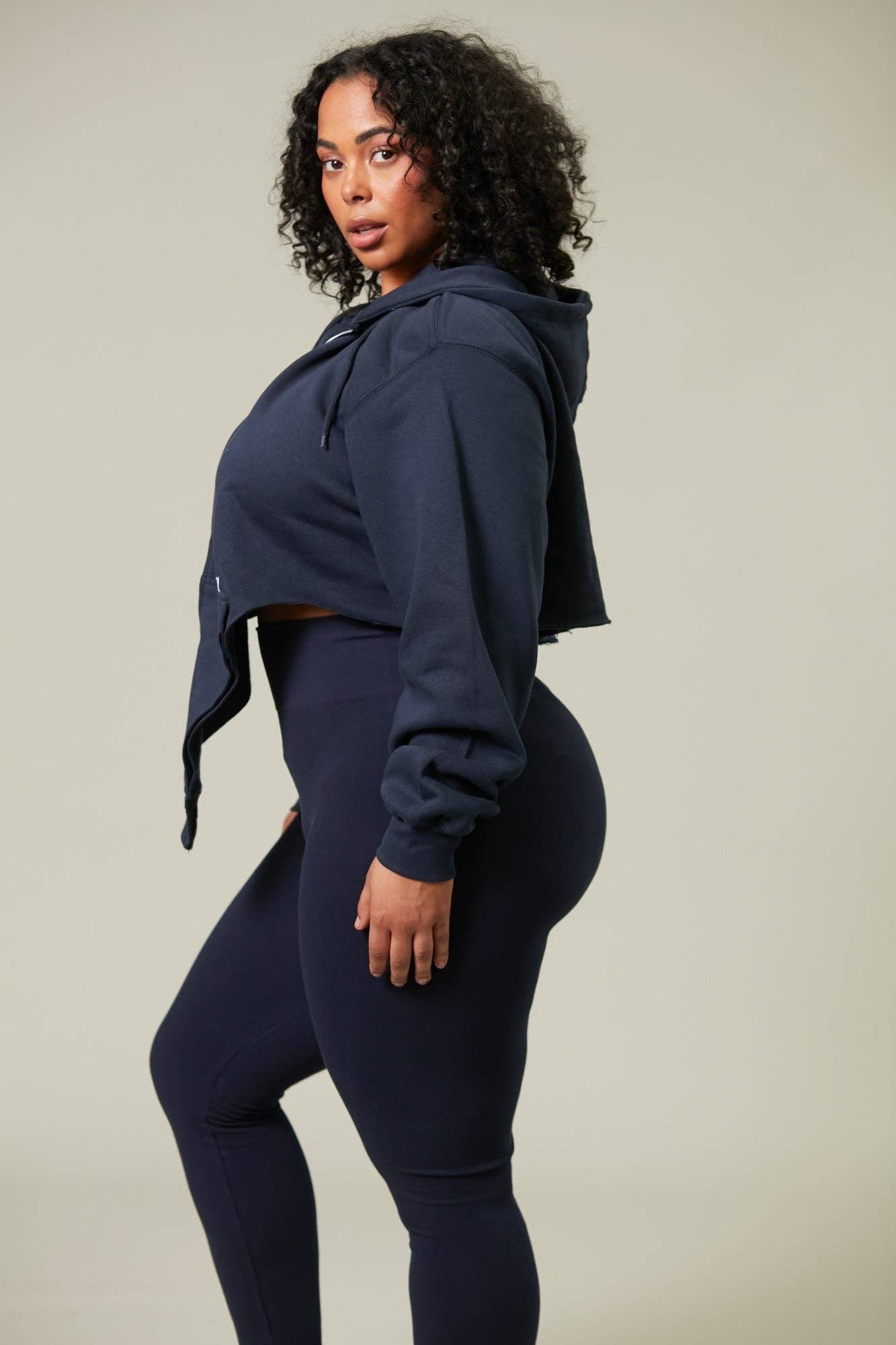 Babes - Wholesale Hoodie - Women's - LA Winter Hoodie (black)4