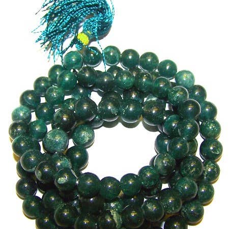 Ancient Wisdom - Wholesale Prayer Beads Necklace - 108 Bead Mala - Jade