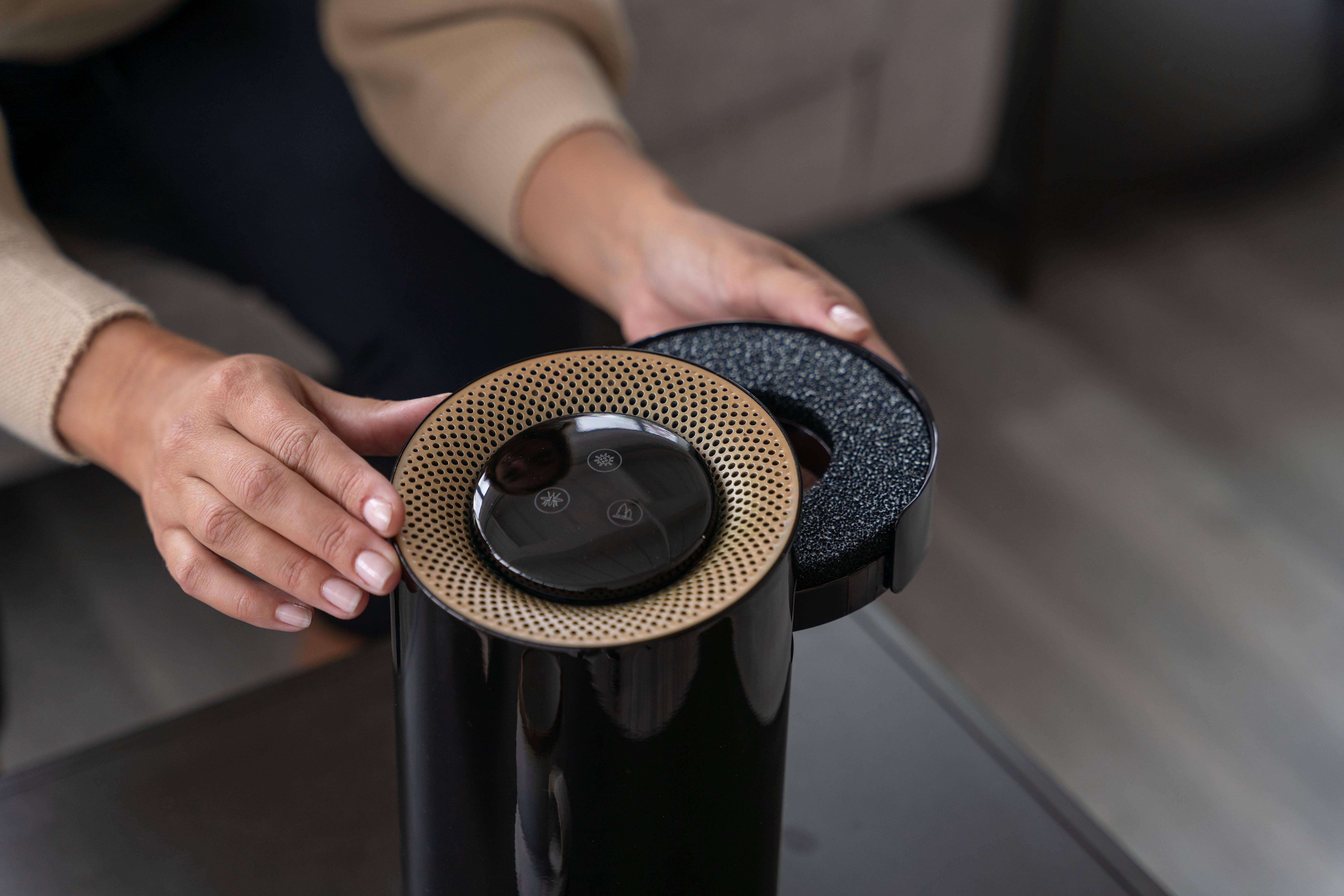 Hugo Air Purifier - Venta al por mayor Purificador de aire - Purificador de aire HUGO 3 en 1 - Negro9