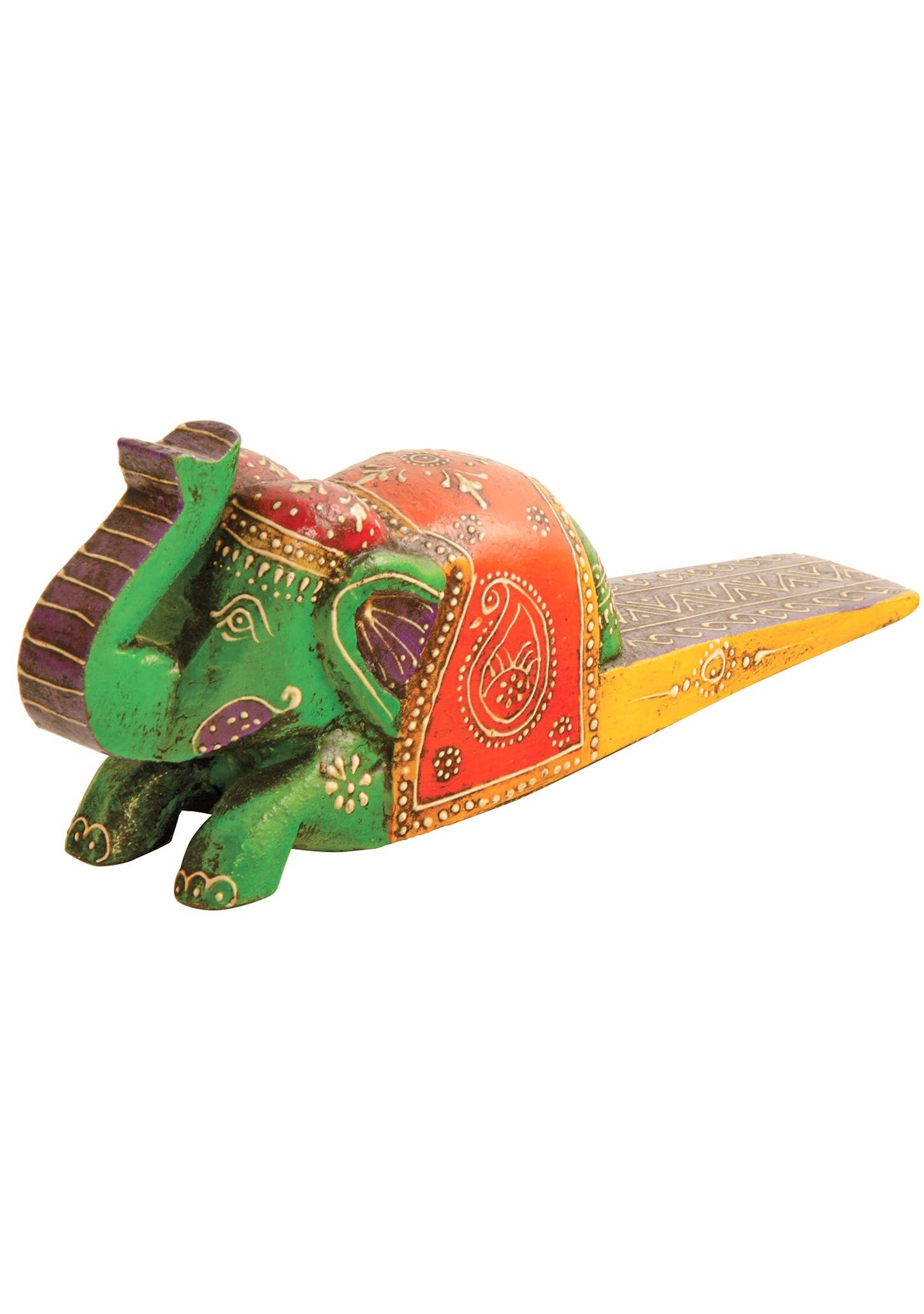Namaste - Wholesale Door Stop - Wooden Elephant Door Stopper1