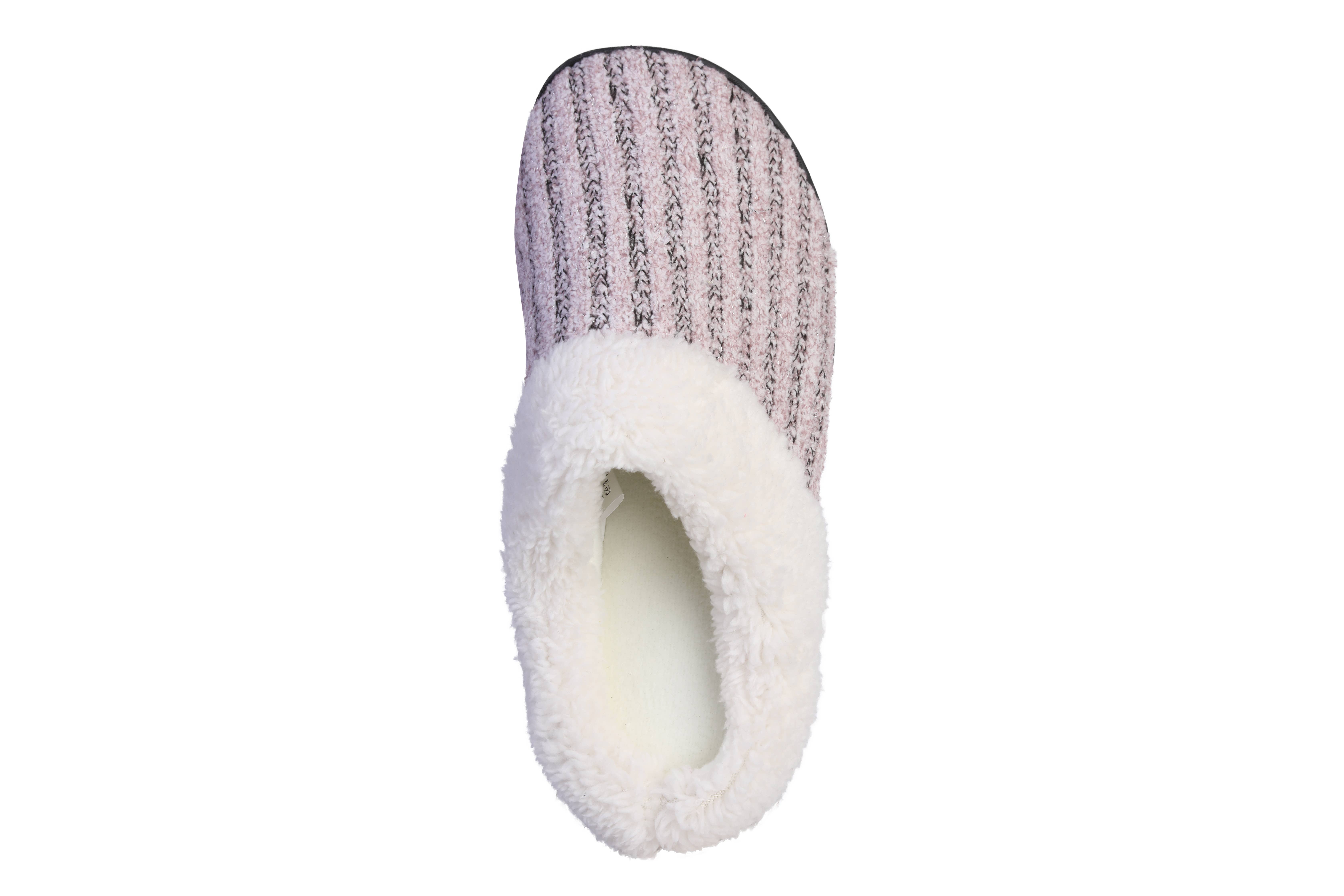 Roxoni - Wholesale Slippers - Women's - Women’s House Slippers Knit Fleece Lined Cozy Clog10