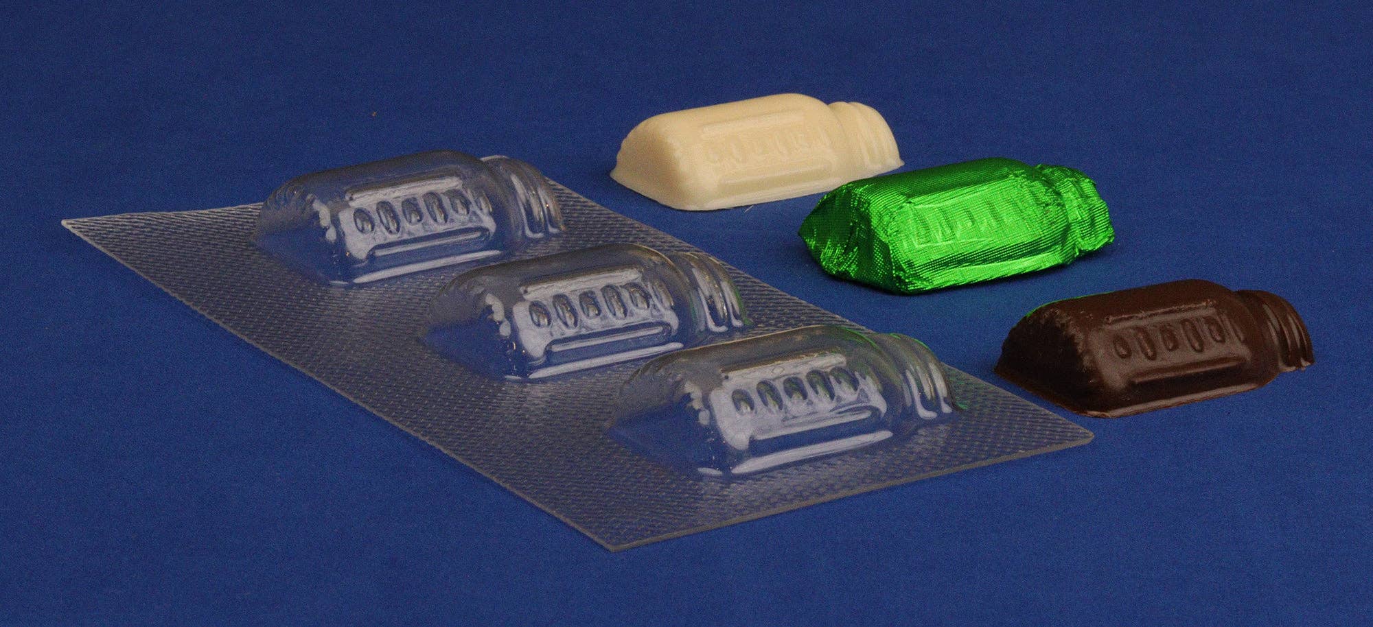 EcoJarz - Wholesale Chocolate/Candy Mold - Three small mason jar molds1